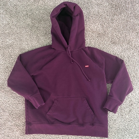 Levi's Tops - Women’s Levi’s purple hoodie size large